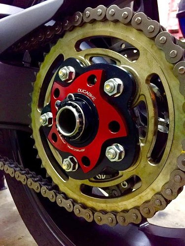Ducabike Porta corona Ducati tipo 04 rosso