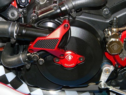 Ducabike Protección bomba de agua Ducati rojo Diavel