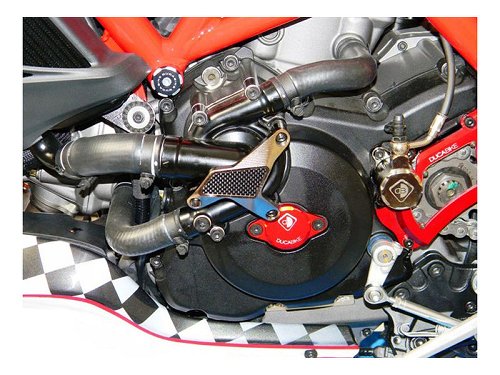 Ducabike Protección bomba de agua Ducati rojo Diavel