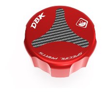 Ducabike Fluid reservoir cap, rear, red - Ducati