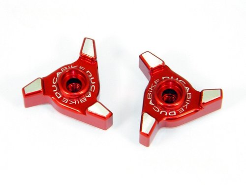 Ducabike Adjustable knobs, red - Ducati Multistrada 1200