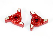 Ducabike Adjustable knobs, red - Ducati Multistrada 1200