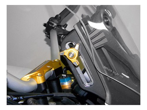 Ducabike Adjust knobs, black - Ducati Multistrada 1200
