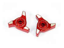 Ducabike Adjustable knobs, silver - Ducati Multistrada 1200