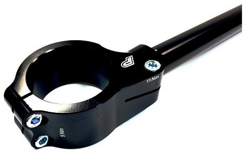 Ducabike Handlebar-kit, 53mm, adjustable, GP, black - Ducati