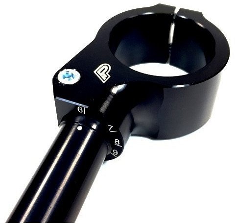 Ducabike Handlebar-kit, 53mm, adjustable, GP, black - Ducati
