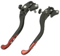 Ducabike Brake-/Clutch lever kit, racing, type 03, red -