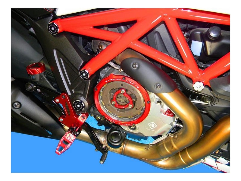 Ducati monster clear clutch cover fashion