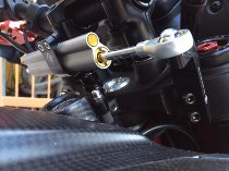 Ducabike Steering damper mounting kit, black - Ducati