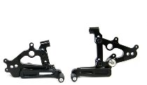 Ducabike Footrest system, black - Ducati Panigale 899 - 1199