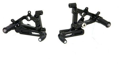 Ducabike Footrest system, black - Ducati Panigale 899 - 1199