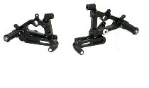 Ducabike Footrest system, black - Ducati Panigale 899 - 1199