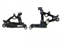 Ducabike Footrest system, black - Ducati Panigale 899 - 1199