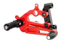 Ducabike Footrest system, black - Ducati Panigale 899 - 1199