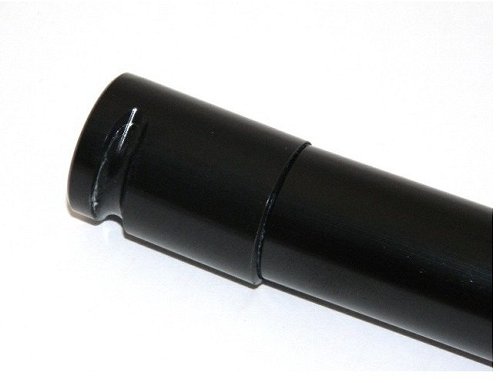 Ducabike Stummellenker-Satz, verstellbar, 53mm, schwarz -