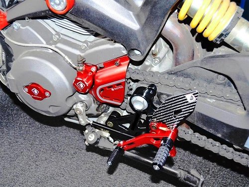Ducabike Sprocket cover, red - Ducati