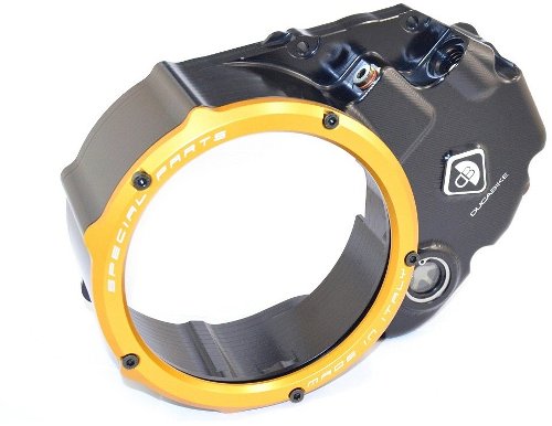 Ducabike Clutch cover, black-gold - Ducati Monster 821...