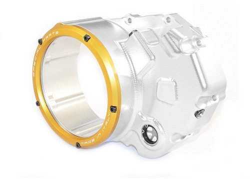Ducabike carter frizione Monster 821 trasparente argento-oro