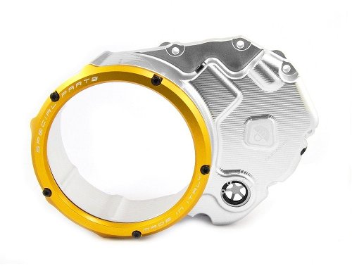 Ducabike carter frizione Monster 821 trasparente argento-oro