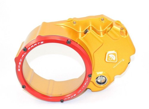 Ducabike Kupplungsdeckel, gold-rot - Ducati Monster 821...