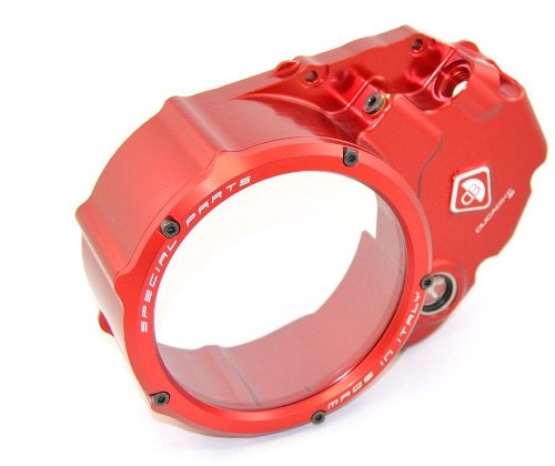 Ducabike Clutch cover, red - Ducati Monster 821...