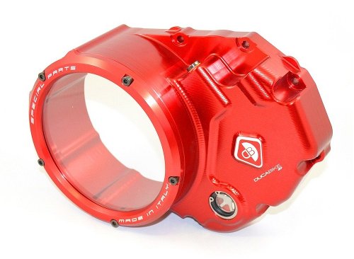 Ducabike Clutch cover, red - Ducati Monster 821...