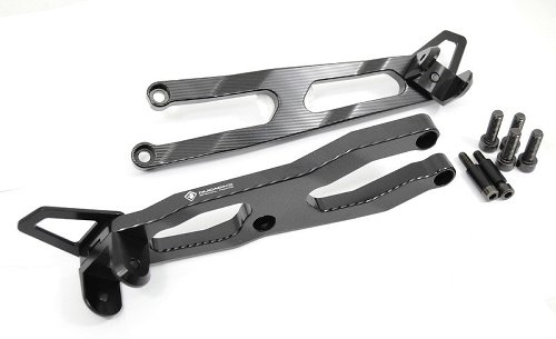 Ducabike Footpegs support, black - Ducati Scrambler...