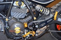 Ducabike Fußrastenhalter, schwarz - Ducati Scrambler...