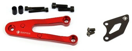 Ducabike Footpegs support, red - Ducati Scrambler...