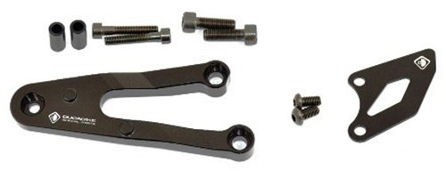 Ducabike Footpegs support, gold - Ducati Scrambler...