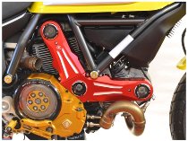 Ducabike Zahnriemenabdeckung, rot-schwarz - Ducati