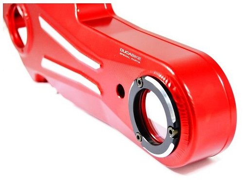 Ducabike Zahnriemenabdeckung, rot-schwarz - Ducati