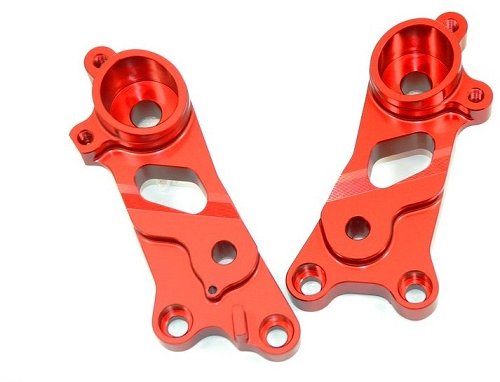 Ducabike Footpeg support, red - Ducati Scrambler...