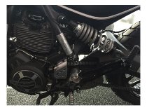 Ducabike Footpeg support, gold - Ducati Scrambler...
