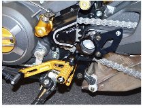 Ducabike Footpeg support, black - Ducati Scrambler...