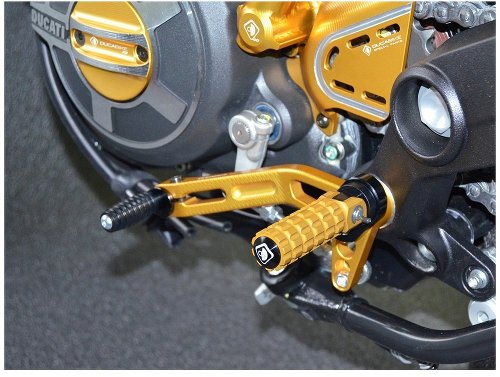 Ducabike Shift lever, gold - Ducati Scrambler...