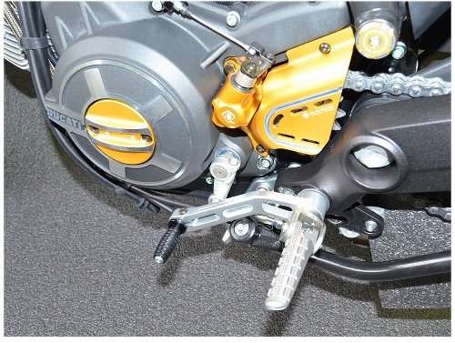 Ducabike Shift lever, silver - Ducati Scrambler...