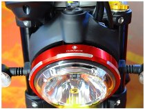 Ducabike Scheinwerferring, rot - Ducati Scrambler...