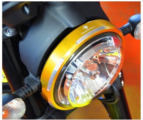 Ducabike Anello faro Ducati Scrambler oro