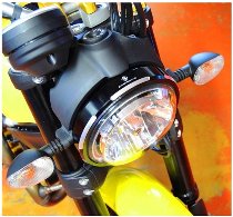 Ducabike Anello faro Ducati Scrambler nero
