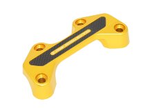 Ducabike Handlebar clamp, gold - Ducati Multistrada 1200 /