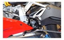 Ducabike Footrest system, black - Ducati Panigale 899 / 959