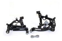 Ducabike Footrest system, black - Ducati Panigale 899 / 959