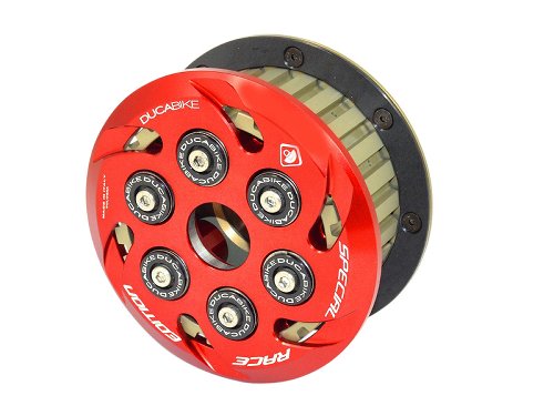 Ducabike Slipper clutch, Ergal, 6 springs, red - Ducati