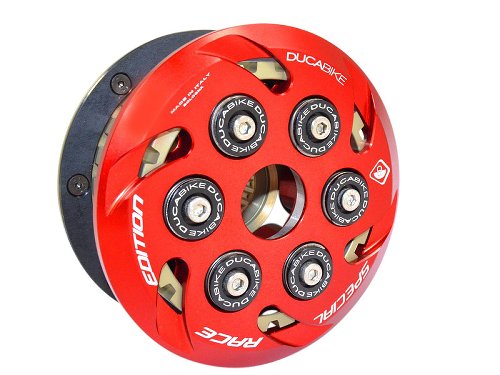 Ducabike Slipper clutch, Ergal, 6 springs, red - Ducati