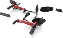 Ducabike Footrest system, black-red - Ducati XDiavel