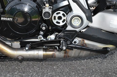 Ducabike kit reposapiés Ducati XDiavel ngro.-ngro.