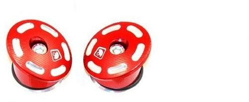 Ducabike Frame guards, red - Ducati Supersport 2017