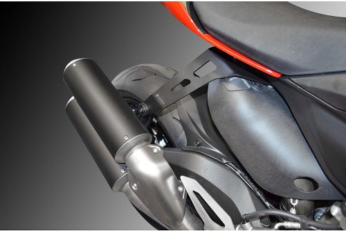 Ducabike Auspuffhalter, schwarz - Ducati 959 Panigale