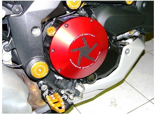 Ducabike Cover frizione bagno olio Ducati M 1200 `17, Rosso
